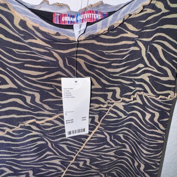 Urban Outfitters Mesh Slip Dress Small - Picture 5 of 7